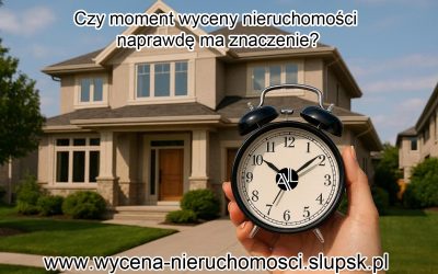 Wycena nieruchomości a czas – dlaczego moment wyceny ma kluczowe znaczenie?